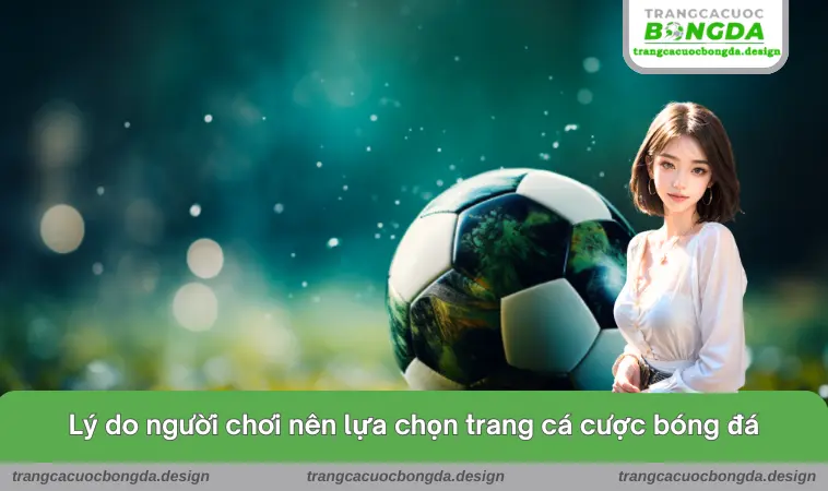 trang ca cuoc bong da 7 Lý do người chơi nên lựa chọn trang cá cược bóng đá